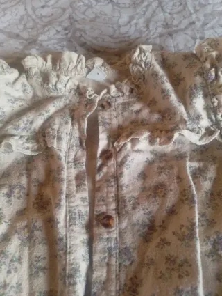 Camisa niña entretiempo floral