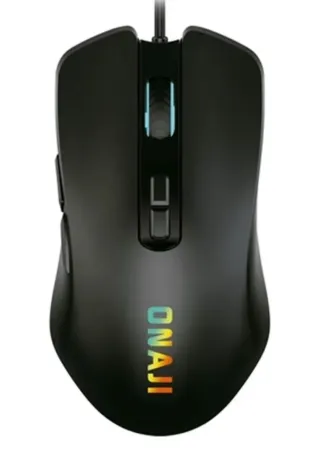 Ratón Gaming Onaji Negro Multicolor RGB