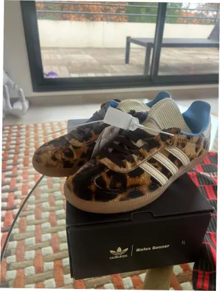 Adidas Samba Pony Wales Bonner Leopard 40.5