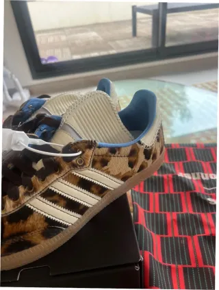 Adidas Samba Pony Wales Bonner Leopard 40.5