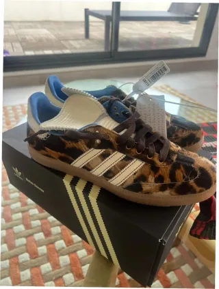 Adidas Samba Pony Wales Bonner Leopard 40.5