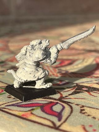 Skaven Metal Marauder Guerrero WH Fantasy 1993
