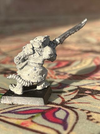 Skaven Metal Marauder Guerrero WH Fantasy 1993