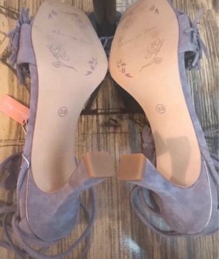 Sandalias Joya Alma en Pena T39 NUEVAS Ante