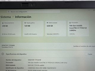 Portátil Acer TravelMate P214 Windows 11