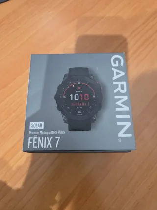 Reloj Garmin Fénix 7 Solar Negro