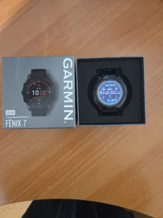 Reloj Garmin Fénix 7 Solar Negro