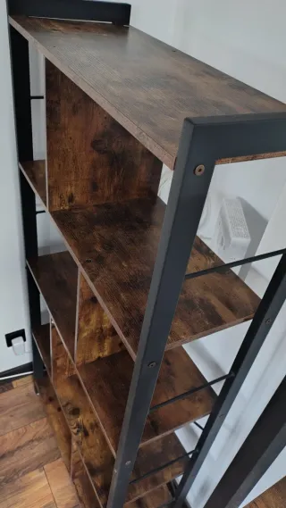 Estantería Industrial Metal/Madera