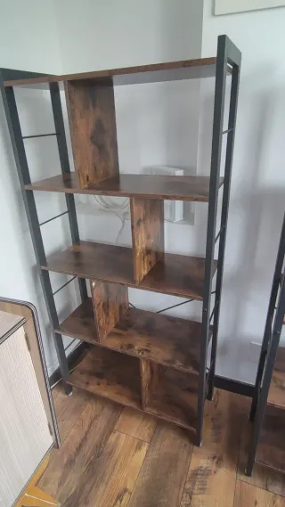 Estantería Industrial Metal/Madera