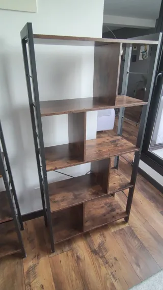 Estantería Industrial Metal/Madera