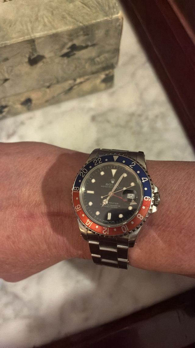 Rolex GMT Master Pepsi 1989 FULL SET!!