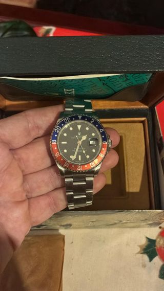 Rolex GMT Master Pepsi 1989 FULL SET!!