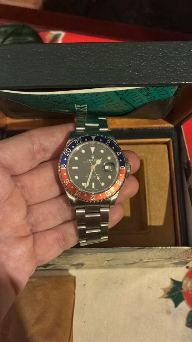 Rolex GMT Master Pepsi 1989 FULL SET!!
