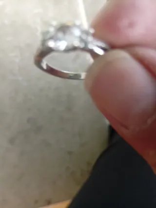 Anillo de compromiso Plata 925