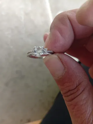 Anillo de compromiso Plata 925