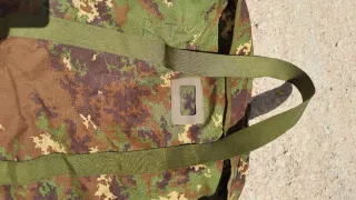 Sacca militare vegetata da trasporto