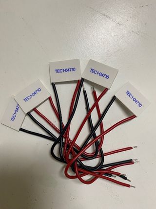 5 Módulos Peltier TEC1-04710