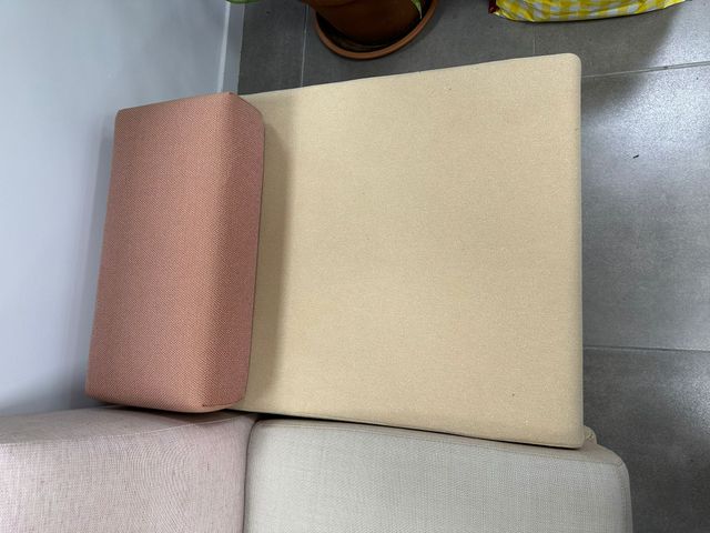Sofá Polder Vitra Hella Jongerius Rosa-Beige