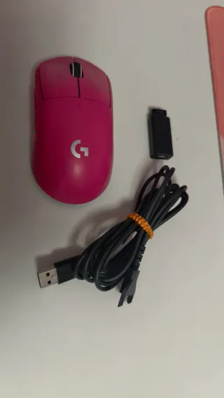 Ratón Logitech Rosa