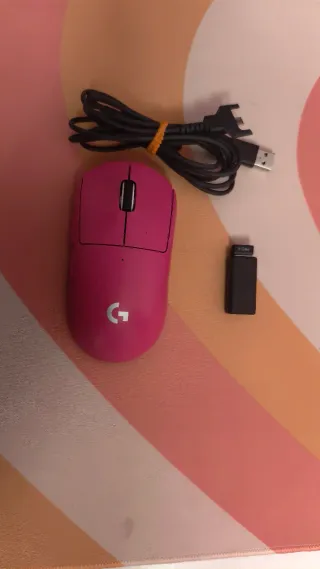 Ratón Logitech Rosa