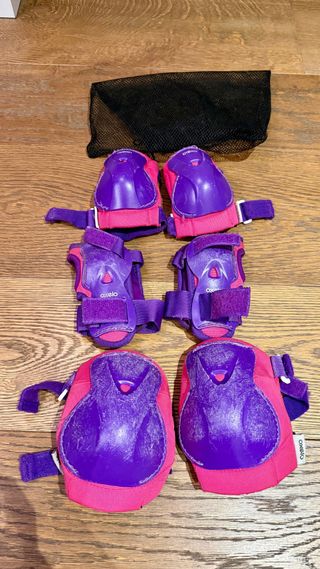 Patines Decathlon Talla 32-35 Niña + Protecciones