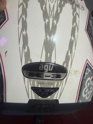 Casco Agv K3 Diseño Floral Rosa