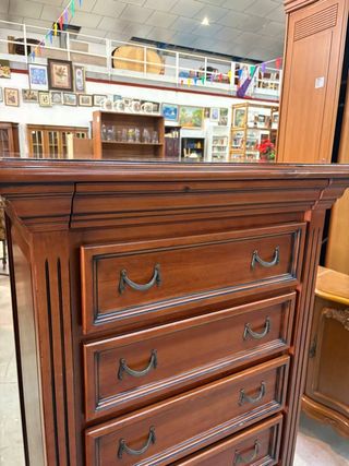 CAJONERA DE MADERA MACIZA