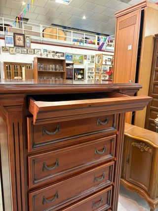 CAJONERA DE MADERA MACIZA