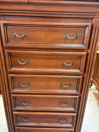 CAJONERA DE MADERA MACIZA