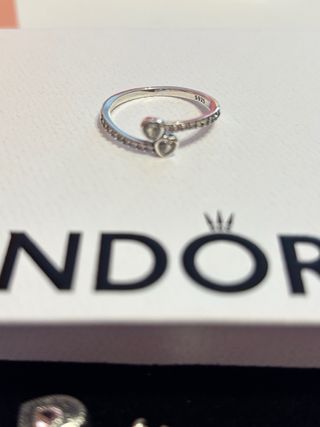 Conjunto plata estilo Pandora 4 piezas