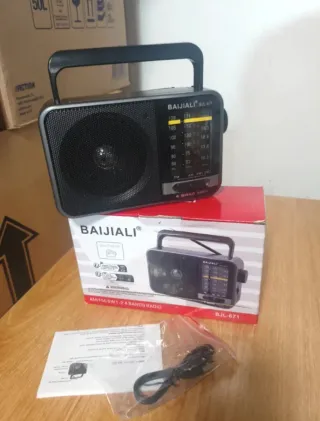 Radio Portátil Baijiali BJL-671 AM/FM