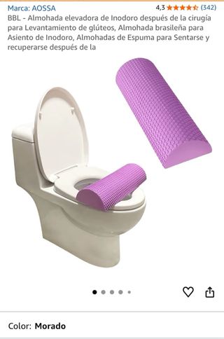 Almohada Elevadora Inodoro BBL AOSSA - SIN USAR