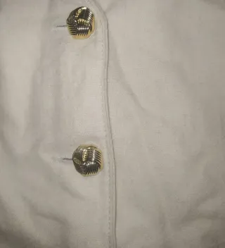 Blazer vintage elegante color panna