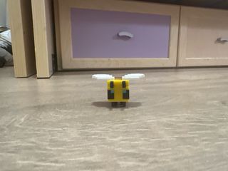 Figuras Minecraft Steve, Oveja y Abeja