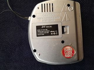 Radio reloj despertador DVTECH
