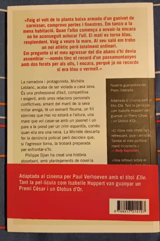 "Oh..." Novela del autor francés Philippe Djian.
