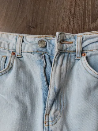 Falda vaquera larga Stradivarius