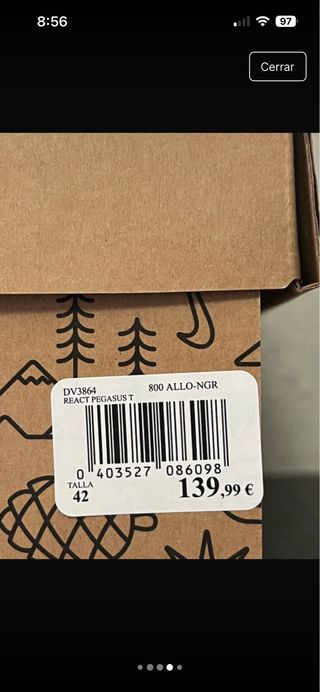 Nike Pegasus Trail 5 Talla 42