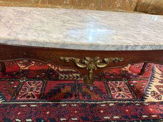MESA DE CENTRO CON MÁRMOL