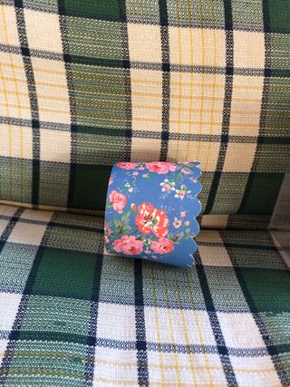 Pirottini per dolci con fiori blu e rosa