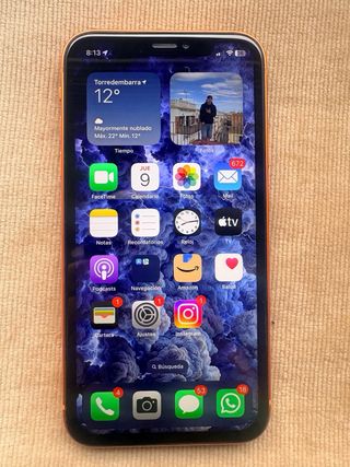 iPhone XR convertido en un iphone 17pro