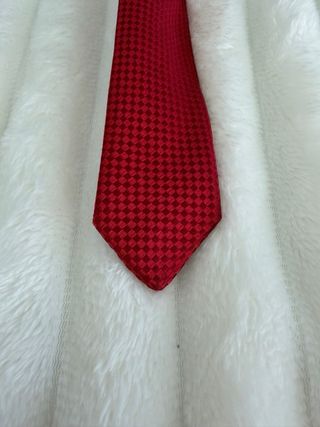 Corbata Milano Seda Roja