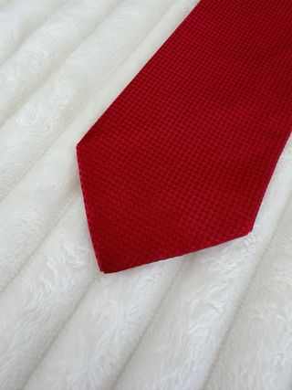 Corbata Milano Seda Roja
