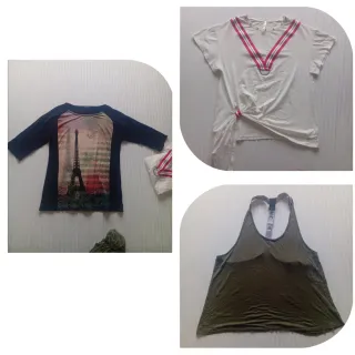 Lote 3 Camisetas Talla Única