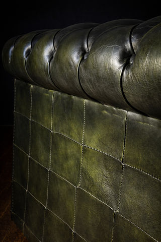 Sillón Chester Piel Verde