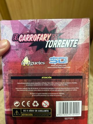 Figura coleccionable El Carrofary de Torrente