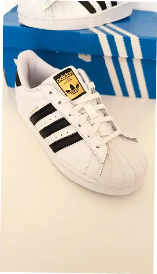 Adidas Superstar Blancas Negras Talla 41