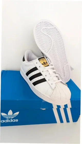 Adidas Superstar Blancas Negras Talla 41