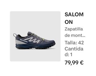 Zapatillas trekking  impermeables Salomon