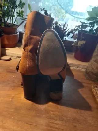 Botines ante tacon bajo